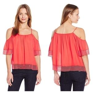 NWT Parker Women's Sicily Lace Combo Off-The-Shoul